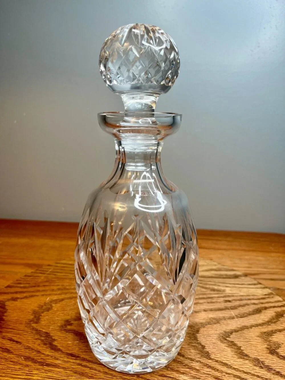 Vintage Waterford Crystal Ashbourne Cut Spirit Decanter and Stopper